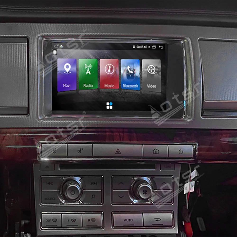 Touch Screen Android 14 Auto Multimedia Car Radio For Jaguar XF 2012-2015 Car GPS Navigation Audio Stereo Head Unit Carplay - view 5