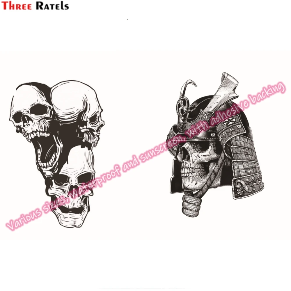 Three Ratels M468 Stickers Accessories for Tuning Vehicles Stickers for Alien Kia Sportage Supplies Motorcycle Stuff