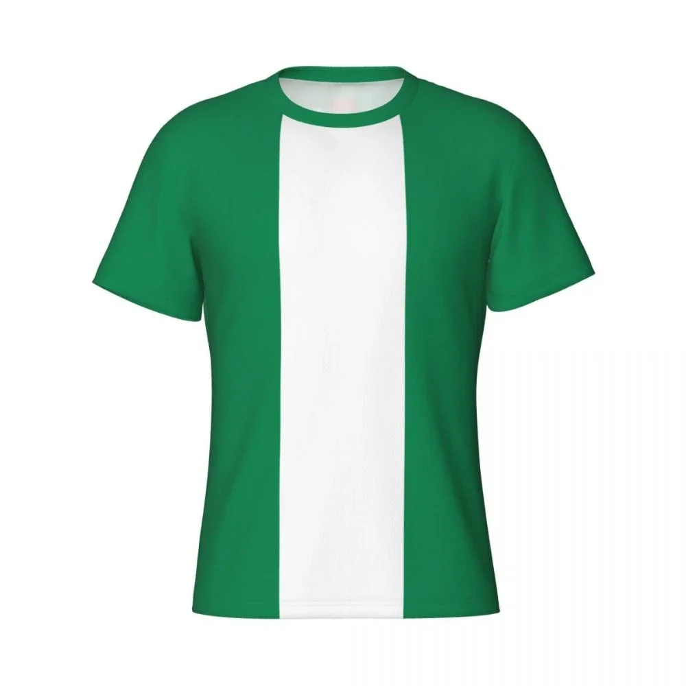 Nigeria Flag Graphic T Shirts Summer New Arrival Nigerian Football Jersey Sports T-shirt Men Women Soccer Team Patriotic Tees