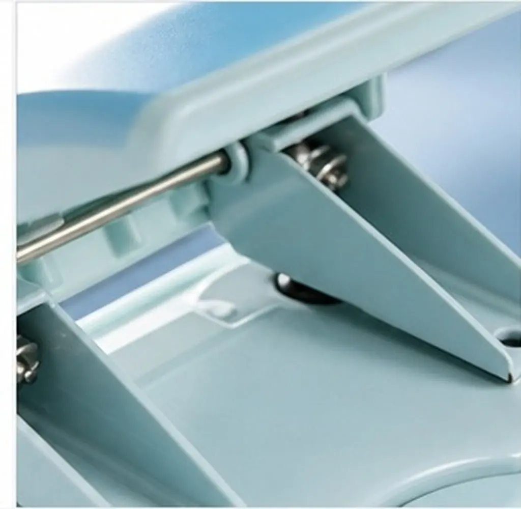 Two-Hole Punch Manual Paper Punch Tool – Portable Loose-Leaf Hole Puncher for Office and School