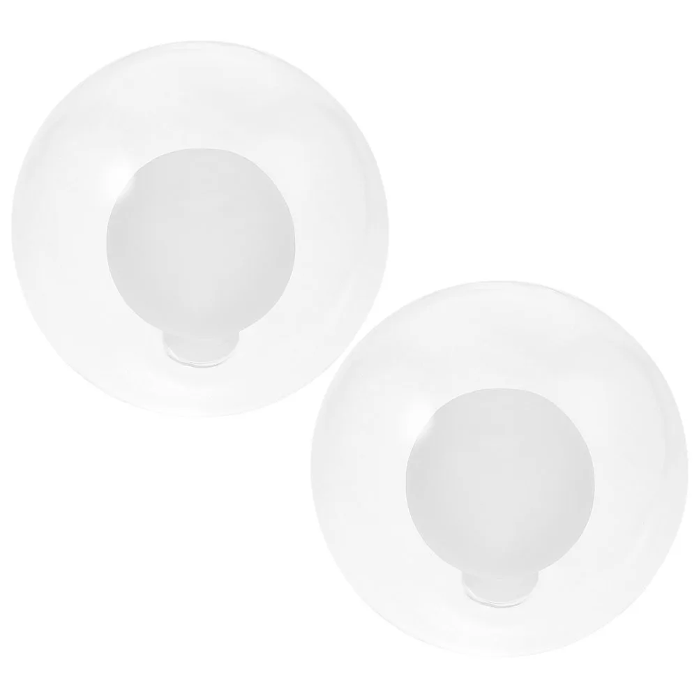 

2Pcs Glass Lampshade Globe Replacement for Pendant Lights Ceiling Lamp Cover Smooth Wear-Resistant Decorative Lamp Shade