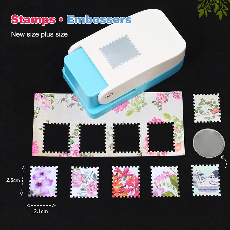 

Прямоугольный штамп-пробойник SI1pc ABS для скрапбукинга, изготовления закладок, творчества, большой, рычажный механизм