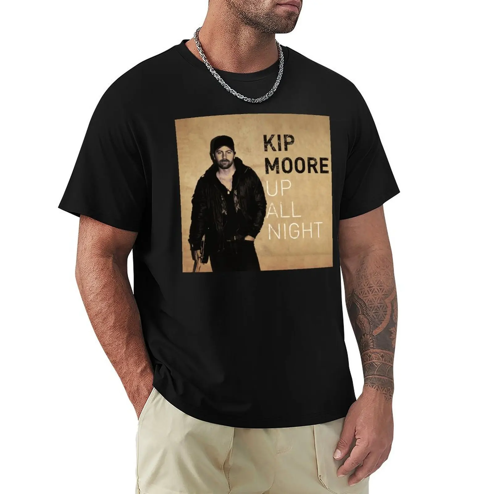 kip moore up all night tour 2019 2020 kentang T-Shirt Big and Tall Loose Fit T-Shirt