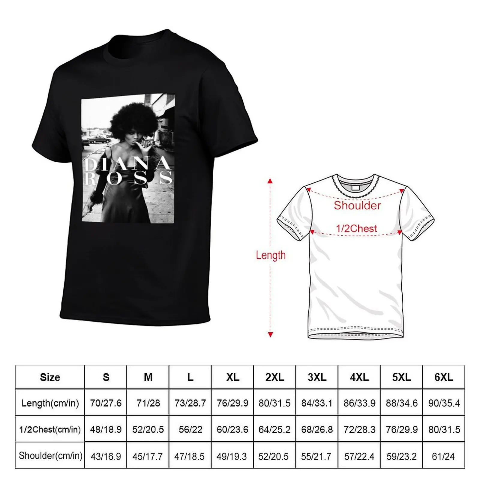 Diana Ross T-Shirt vintage tshirts personalised t shirts for men