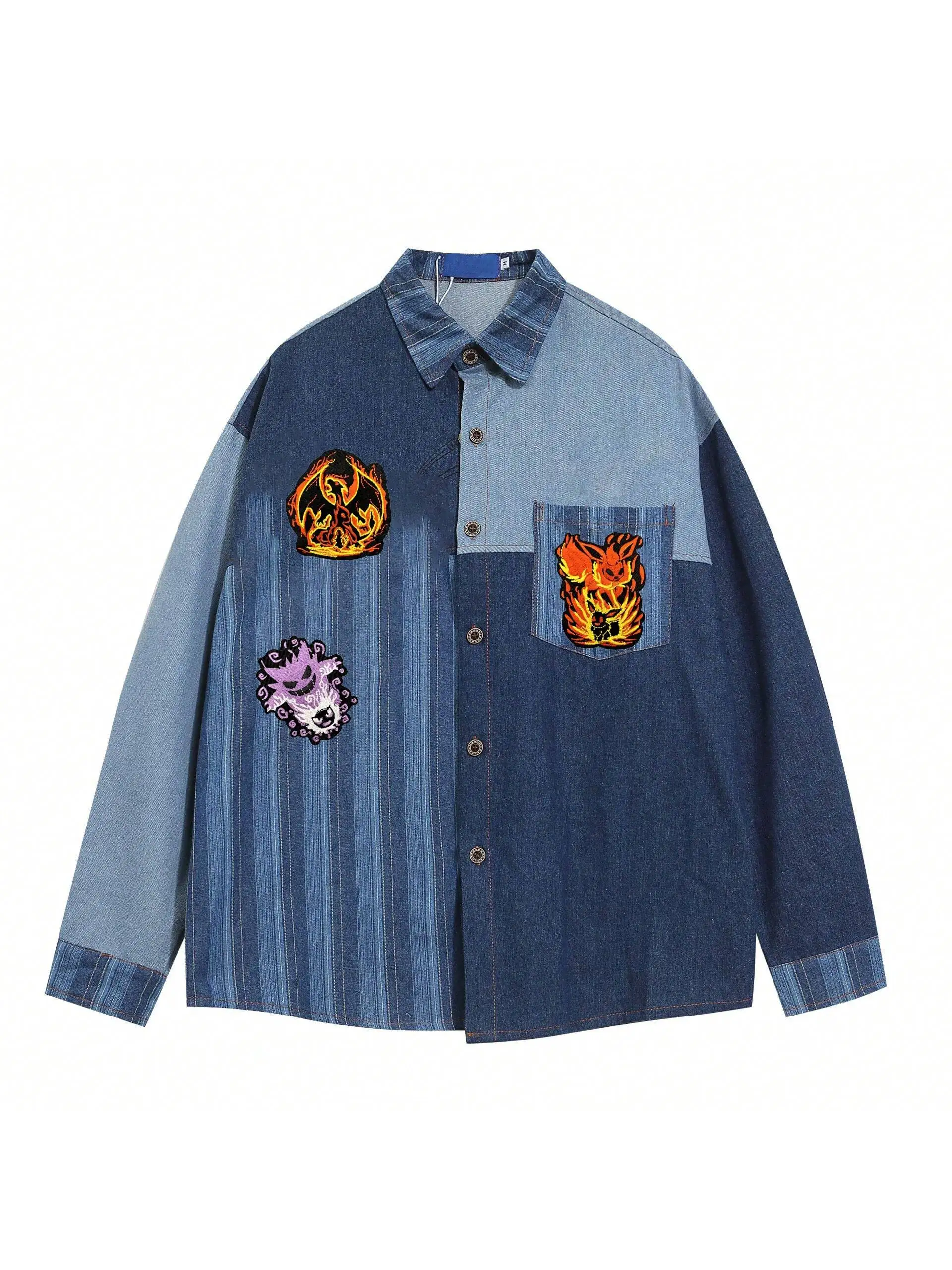 8 قطع من الرقع المطرزة بنمط رائع/الخياطة - إصلاح الملابس/السترة/الجينز والديكور DIY لحقيبة الظهر/القبعة/الهدايا.