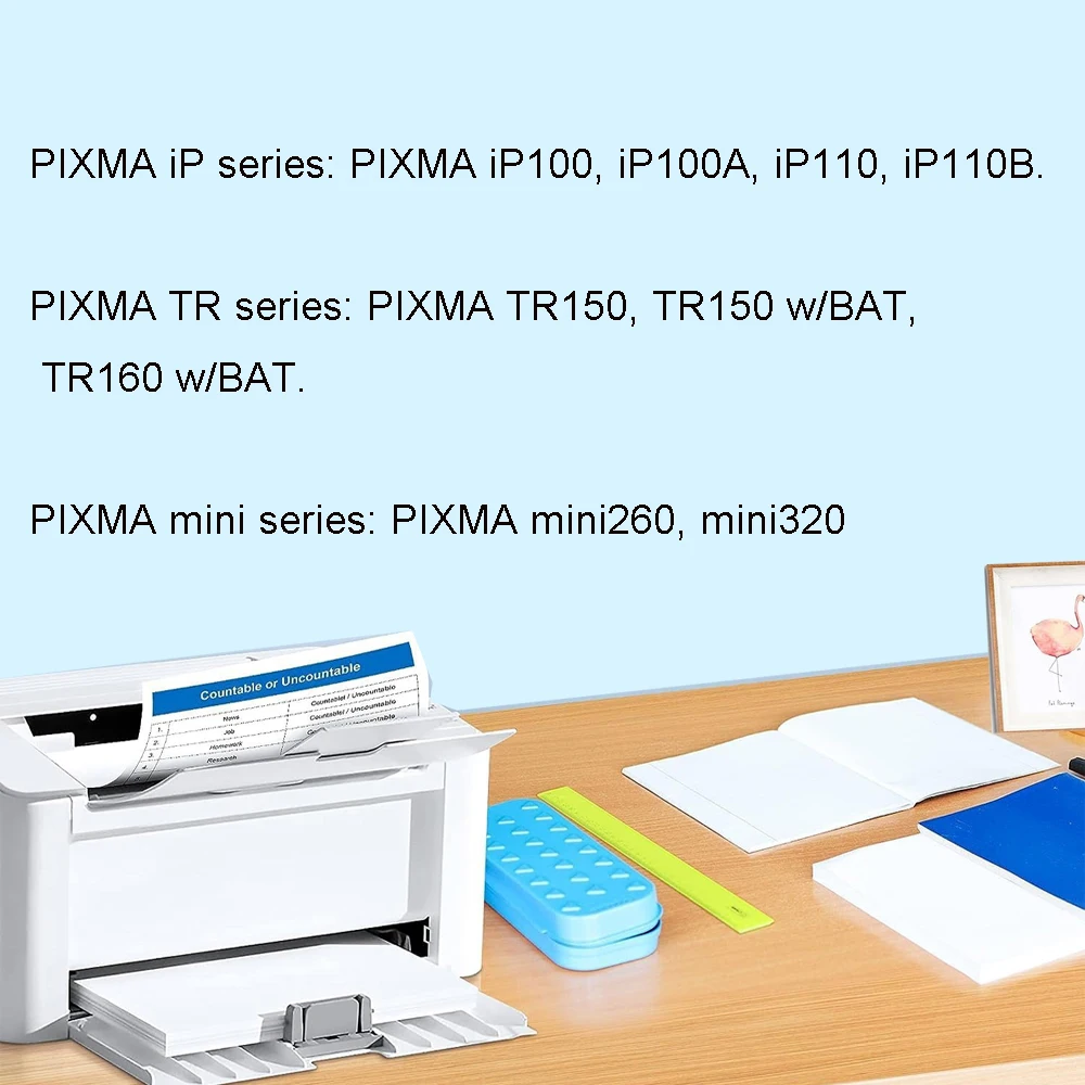 Vilaxh for Canon 35 Black Ink Cartridge PIXMA IP100B/IP100/iP110/TR150/iP110 Printer for PGI-35 Inkjet Cartridge