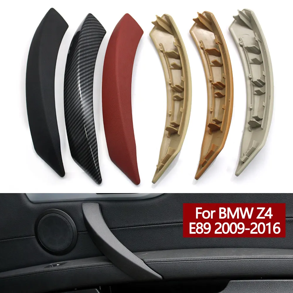 LHD RHD Car Interior Front Passenger Door Pull Handle Cover Trim Replacement For BMW Z4 E89 2009-2016 51419186737
