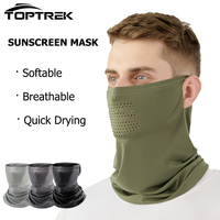 Toptrek Outdoor Ice Silk Sun Protection New Spring Summer Motorcycle Neck Cover Sports Riding Mask Full Face Fishing Running