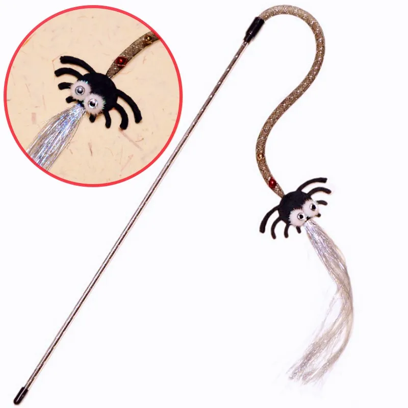 

Cat Toy Feather Sticks Toy Cats Teaser Butterfly Tassel Cat Toys Interactive Not Hurt Tassel Toys for Cats Teasing Pet Products