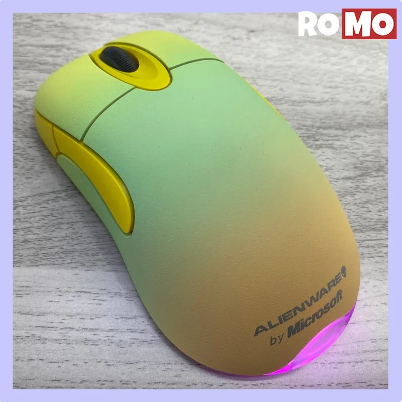 Imagem -02 - Mouse para Jogos sem Fio Aofeng Baixa Latência E-sports Luz Rgb 2.4g Carregamento 26000 Dpi Mouse para Escritório 1000hz 650ips