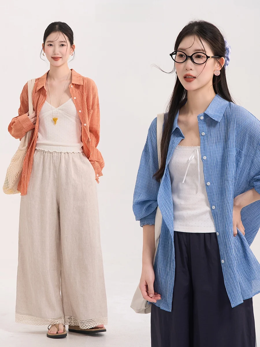 

Легкий женский летний топ Heme Floral Field с длинным рукавом, хлопковый, с защитой от солнца, с принтом в виде окна и рамки для фотографий