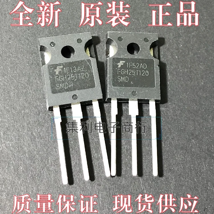 

10PCS/Lot FGH25T120SMD IGBT 25A 1200V Imported Original In Stock Fast Shipping Quality guarantee