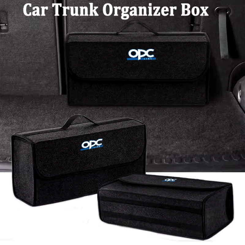 Car Trunk Storage Box Organizer Foldable Stowing Tidying Container Bag For OPEL OPC Line Astra H J K Zafira B Corsa D Insignia - view 2