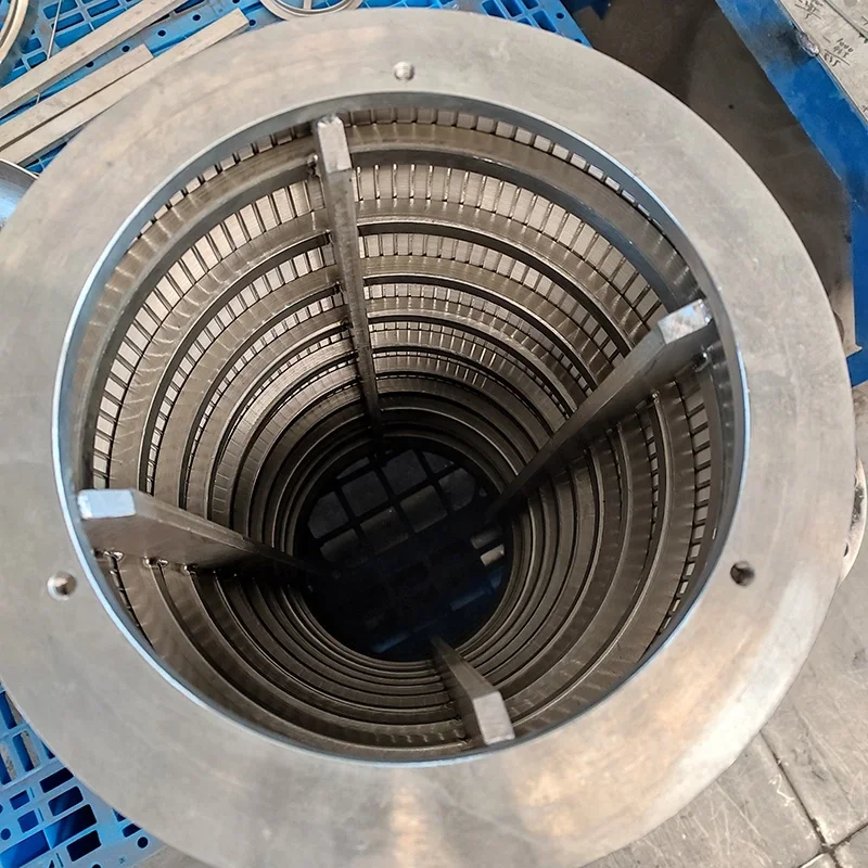 آلة فاصل المياه الزيتية الصناعية الصلبة الشوائب الفولاذ المقاوم للصدأ التلقائي الخارجية التنظيف الذاتي مكشطة مبيت مرشح