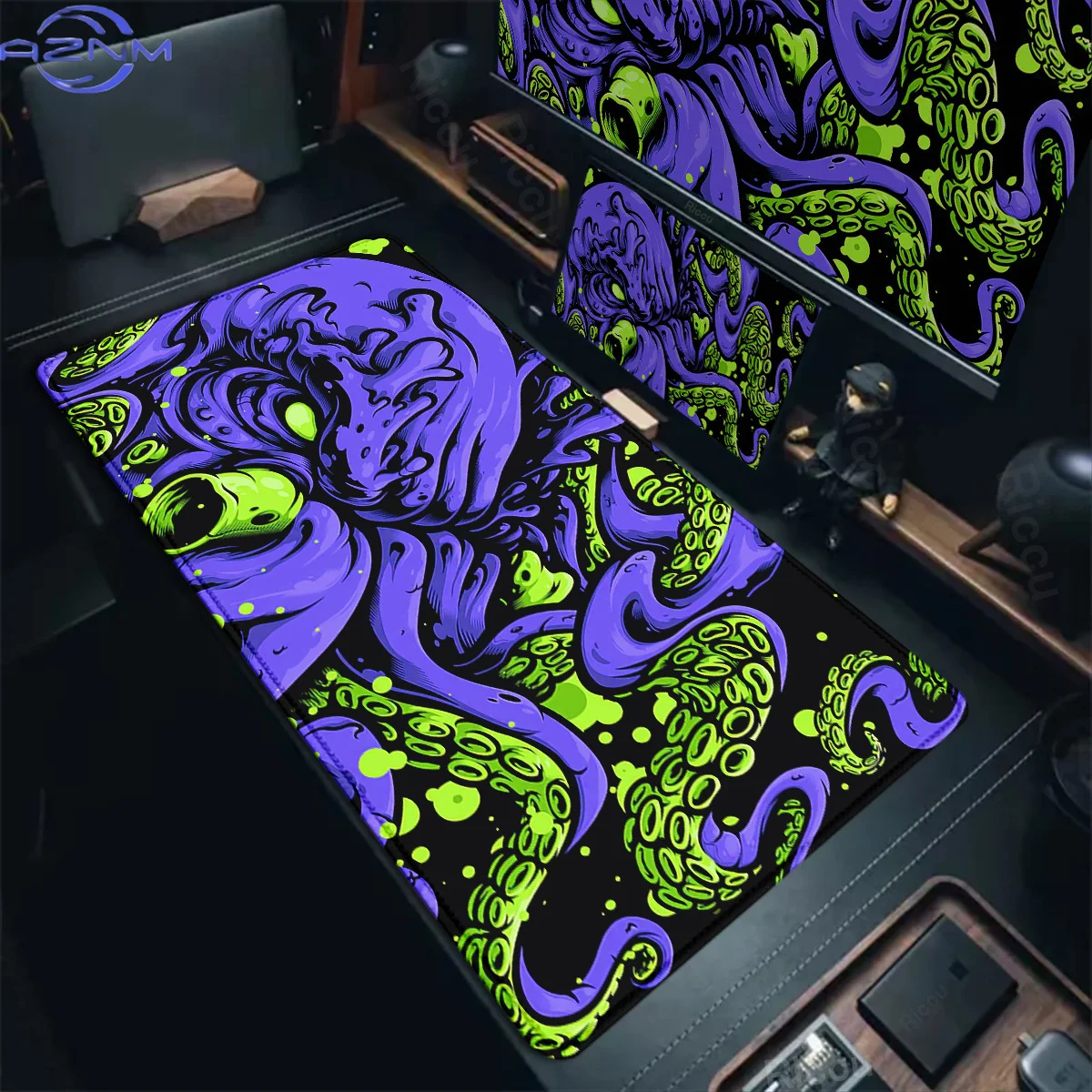 Octopus Monster Mouse Pad Large Size Gamer Keyboard Desk Mats Computer Table Gaming Mat XXL Extended Mausepad Office Accessories