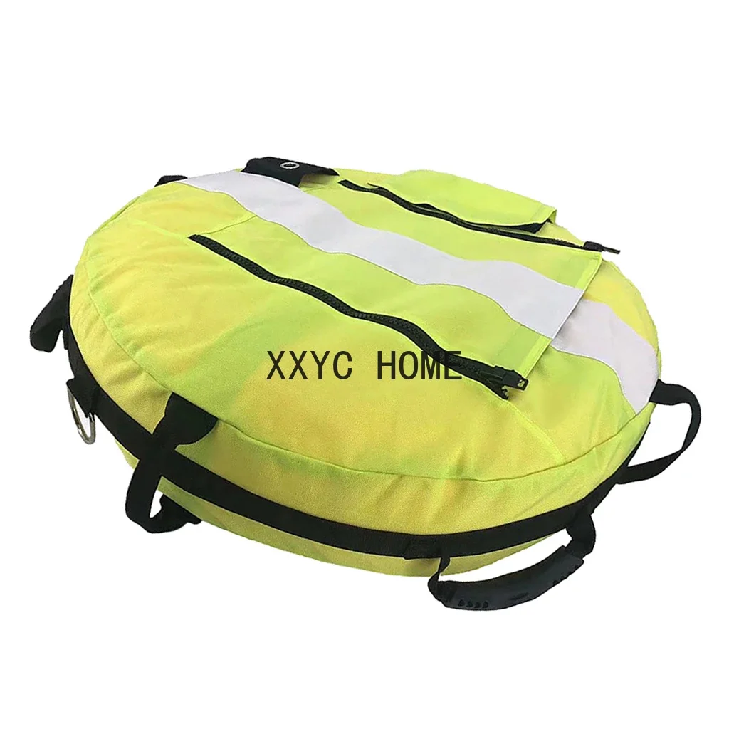 High Visibility Diving Safety Marker Inflatable Freediving Buoyancy Surface Marker Buoy Signal Equipment for Snorkeling