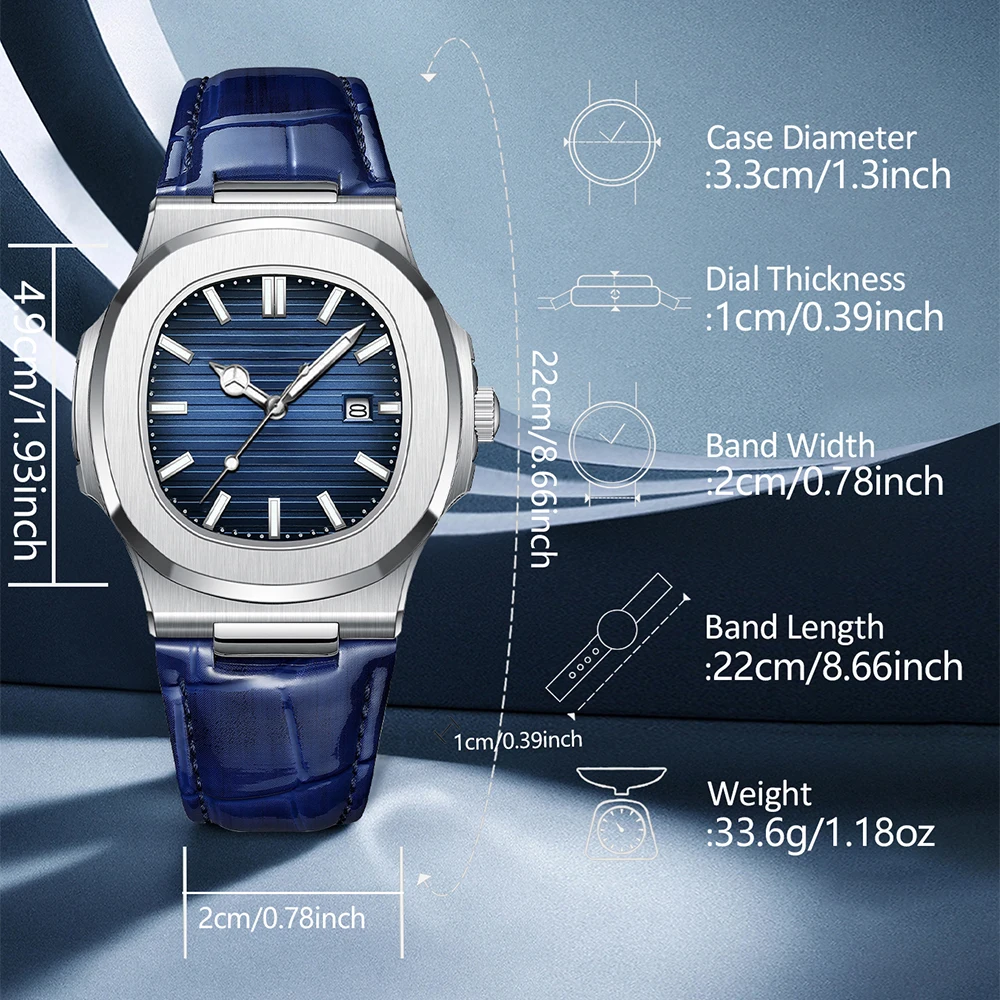 Minimalistischer Stil, modisch – Luxury Watch Ap Bewertung und Preis