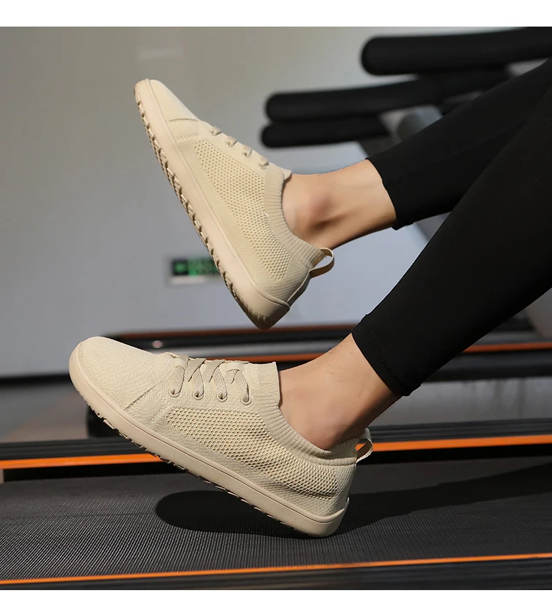 Weitzeige Schuhe Herren Zero Drop Minimalistische Mode Einfache Casual Sneaker Barfußschuhe Damen Joggingschuhe Mesh Wanderschuhe – Detail 35