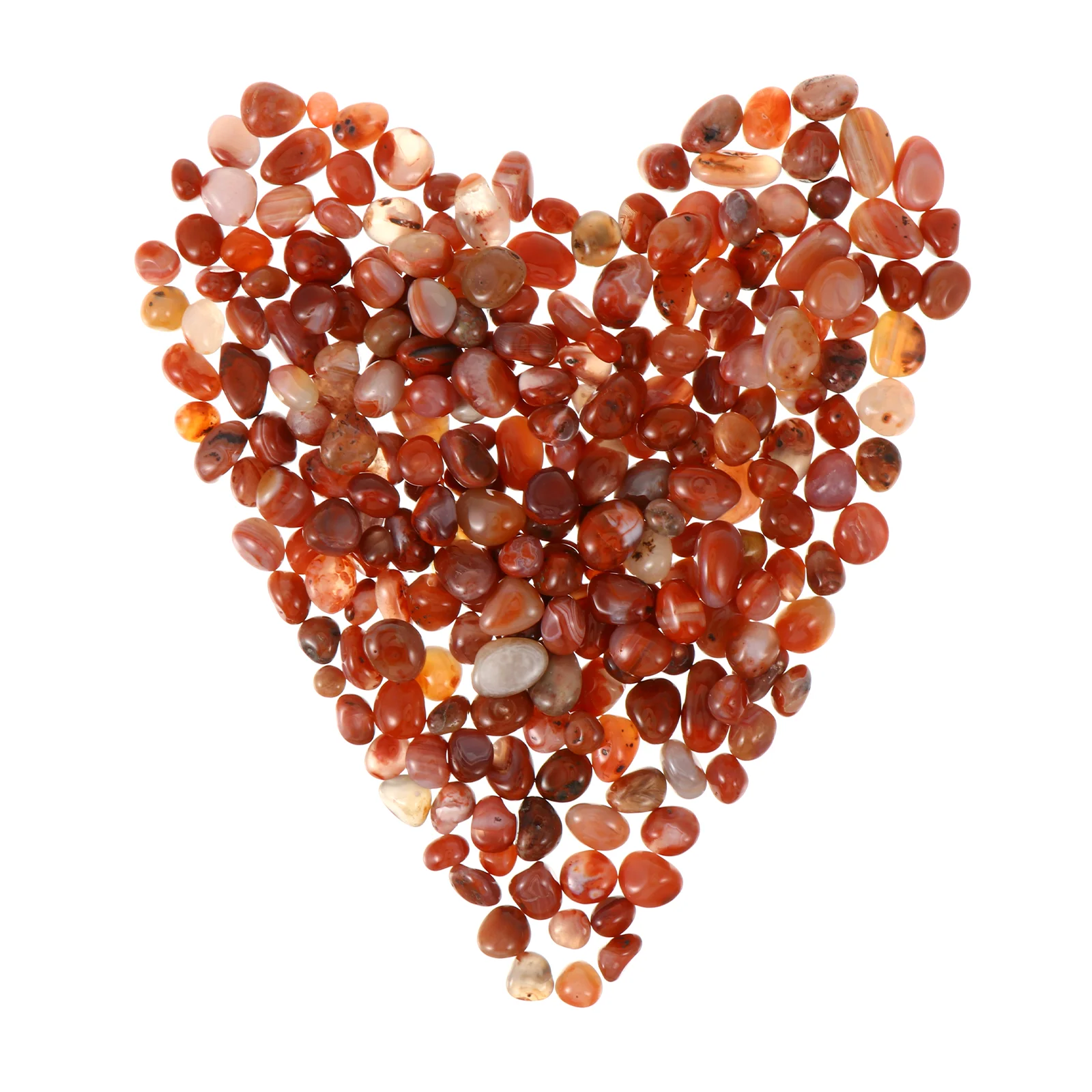 

3 Pack 500G Natural Polished River Rocks Decorative Pebbles Outdoor Garden Stones Tumbled Gravel For Landscape Decoration Garden