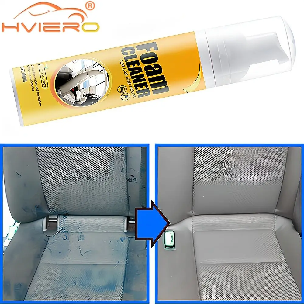 30ML/100ML Multiuso Schiuma Detergente Pelle Pulita Lavaggio Automotive Interni Auto Manutenzione Della Casa Superfici Rinnovare Accessori