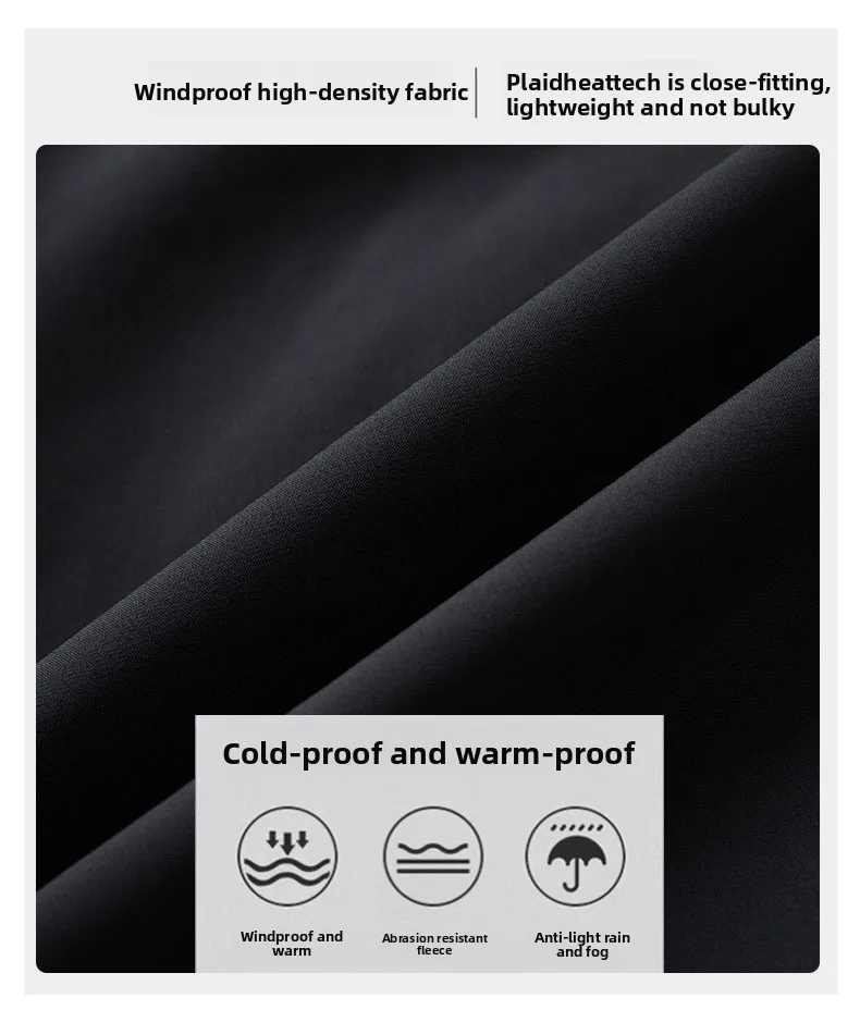 Men's Down Coats and Parkas Mid-length Winter Jackets Padded Puffer Jacket Man Down Jacket Thick Detachable Inner Padding HWY103
