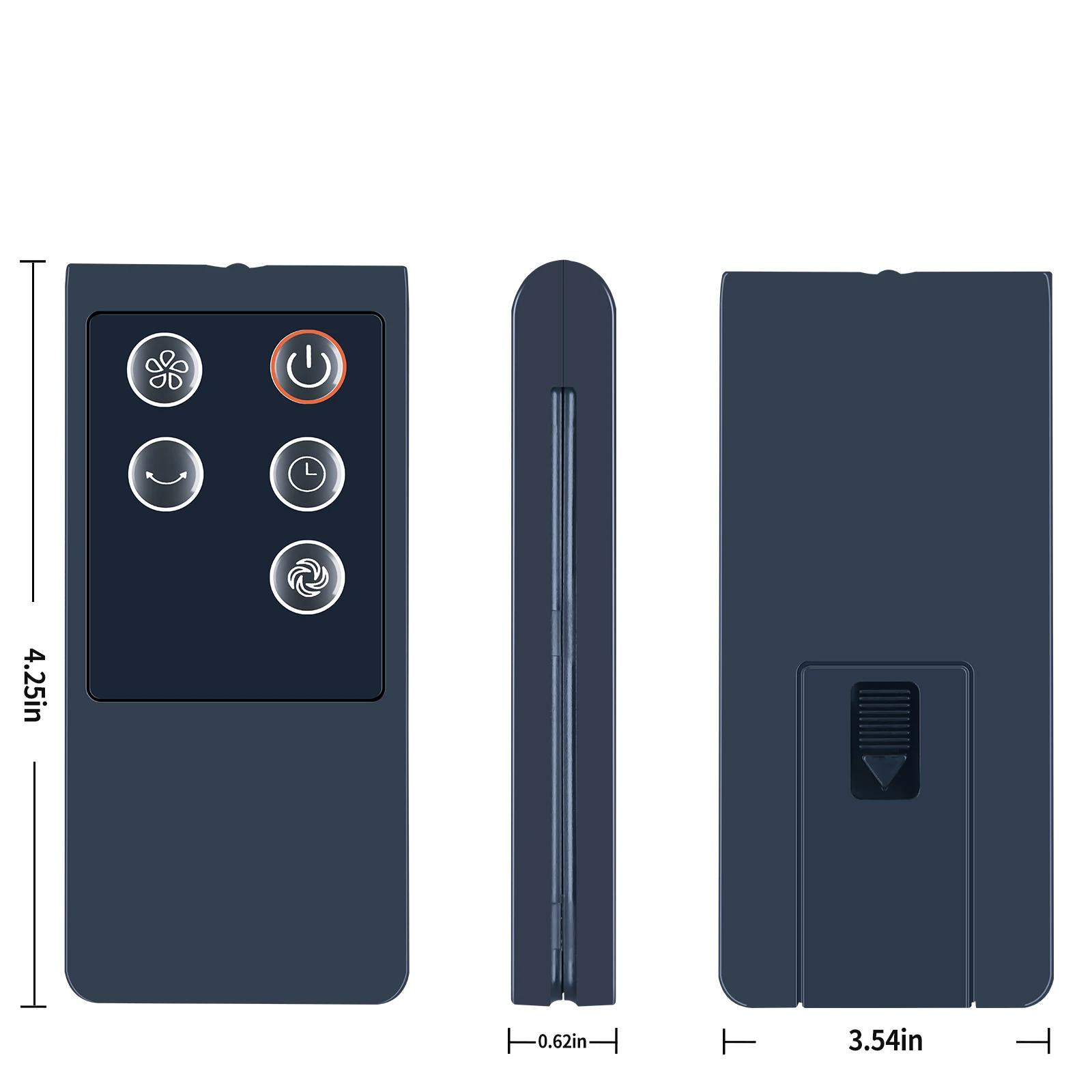 جهاز تحكم عن بعد لمروحة برج متأرجحة مقاس 42 بوصة لغرفة النوم