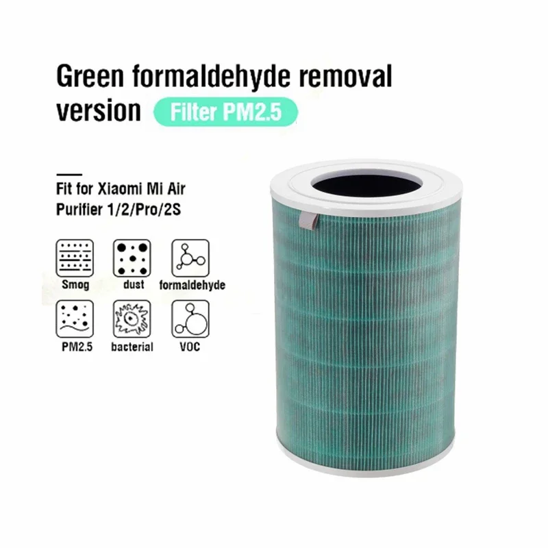 HEPA Filter Replacement Active Carbon Filter Smart Air Filter Purifier To Reduce Mold Odor Sme Allergies