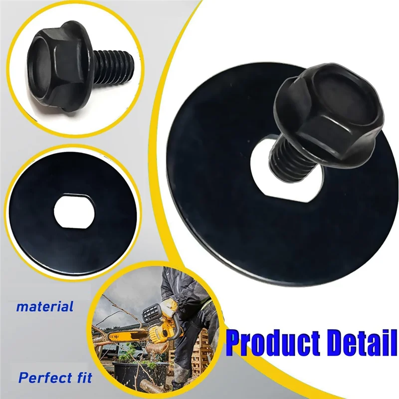 

ABKS-Replacement Chainsaw Bolt Washer Kit Set 2Set 90639221 90618229 For Dccs620 Cmccs620 Cmccs660 Dccs670 Dccs690 Dwcs60