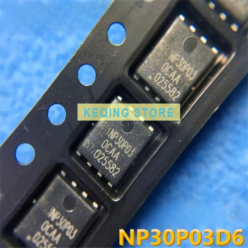 10PCS Used+Not NEW+Send after Measure NP30P03LD6 encapsulated DFN5 * 6-8 30A/30V FET MOS transistor P-channel
