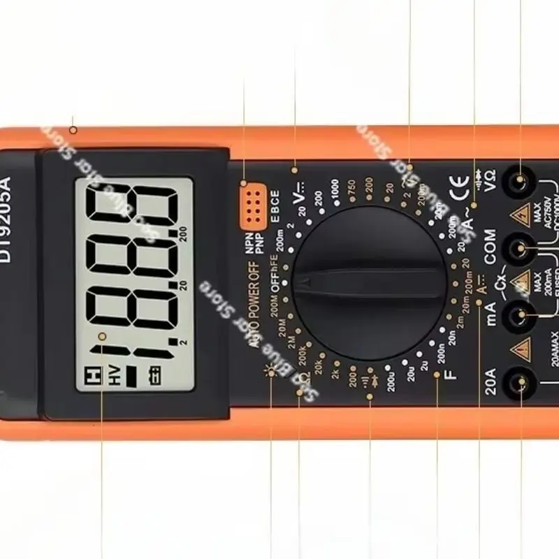 Multi-function Electronic Digital Display Meter Maintenancemultimeter Digital High-precision Intelligent Anti-burn