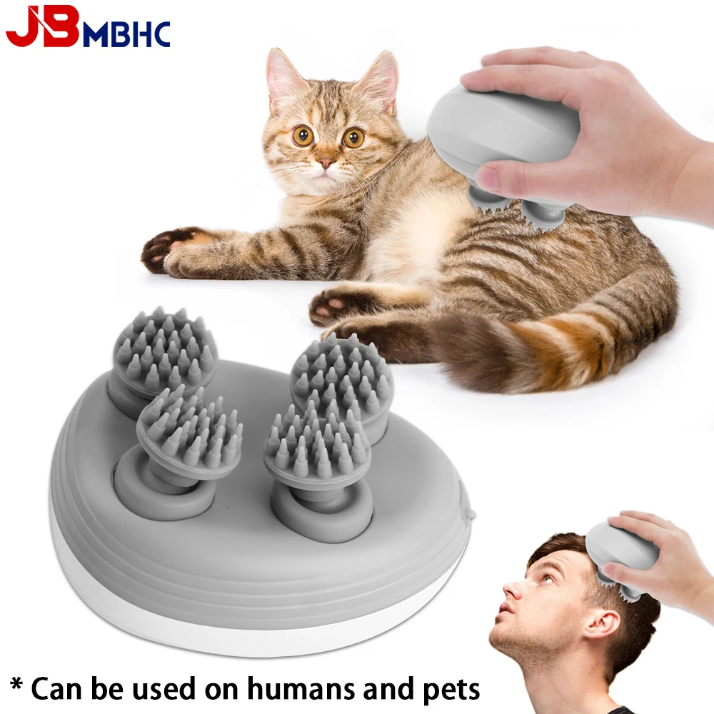 

Multi Claw Head Massager Electric Relaxation Shoulder Leg Arm Neck Deep Tissue Head Scalp Kneading Vibrator for Adult Child Pet