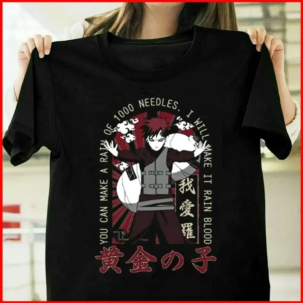 SALE! Gaara Kanji Of The Sand Anime  T Shirt Size S_5XL