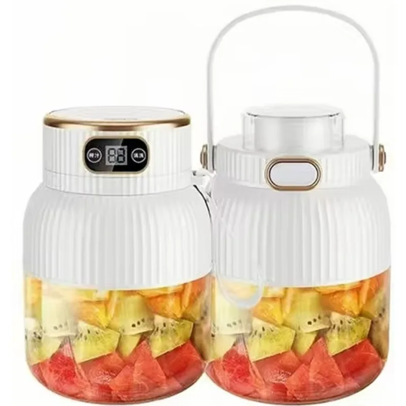 

Portable 600ml Wireless Juicer with Versatile Mini Electric Stirrer Stainless Steel Blade Universal Serial Bus Power Supply