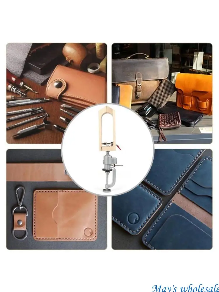 Adjustable Leathercraft Clip Essential Hand Leather Sewing Clamps for Home Leather Craft Enthusiasts 448A