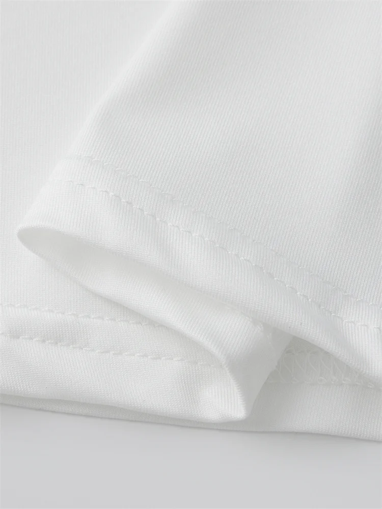 CHRONSTYLE-Vestidos largos largos para mujer, vestido largo anudado de Color sólido con abertura alta, Vestidos femeninos sin mangas con cuello en V de verano 2025