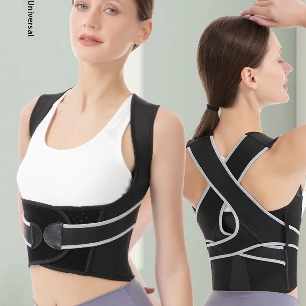

Adjustable Back Support Brace Upper Back Brace Lower Back Brace Posture Corrector Full Back Support Shoulder Straightener