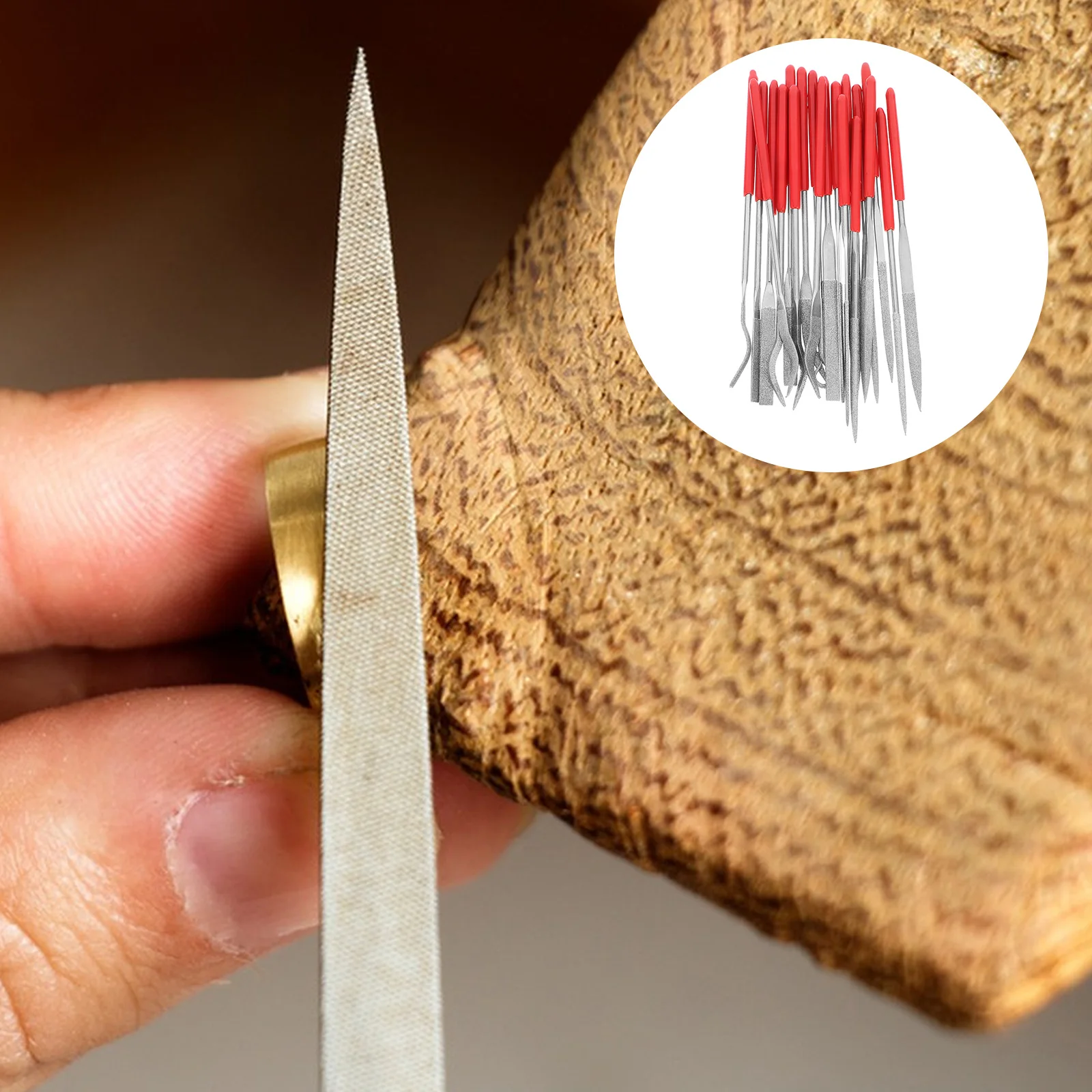 

20pcs Diamond Needle Set Metal Woodworking Tools For Steel Metalworking Precision Hand Craft Jewelry Portable Small File Tool