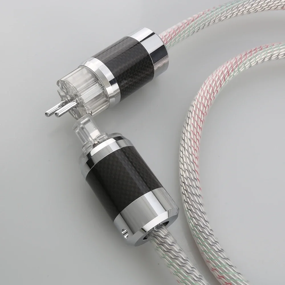 

Audiocrast HIFI Power Cable 7N OFC High Fidelity Power Cord with EU/US/AU Plug for Audio Equipment