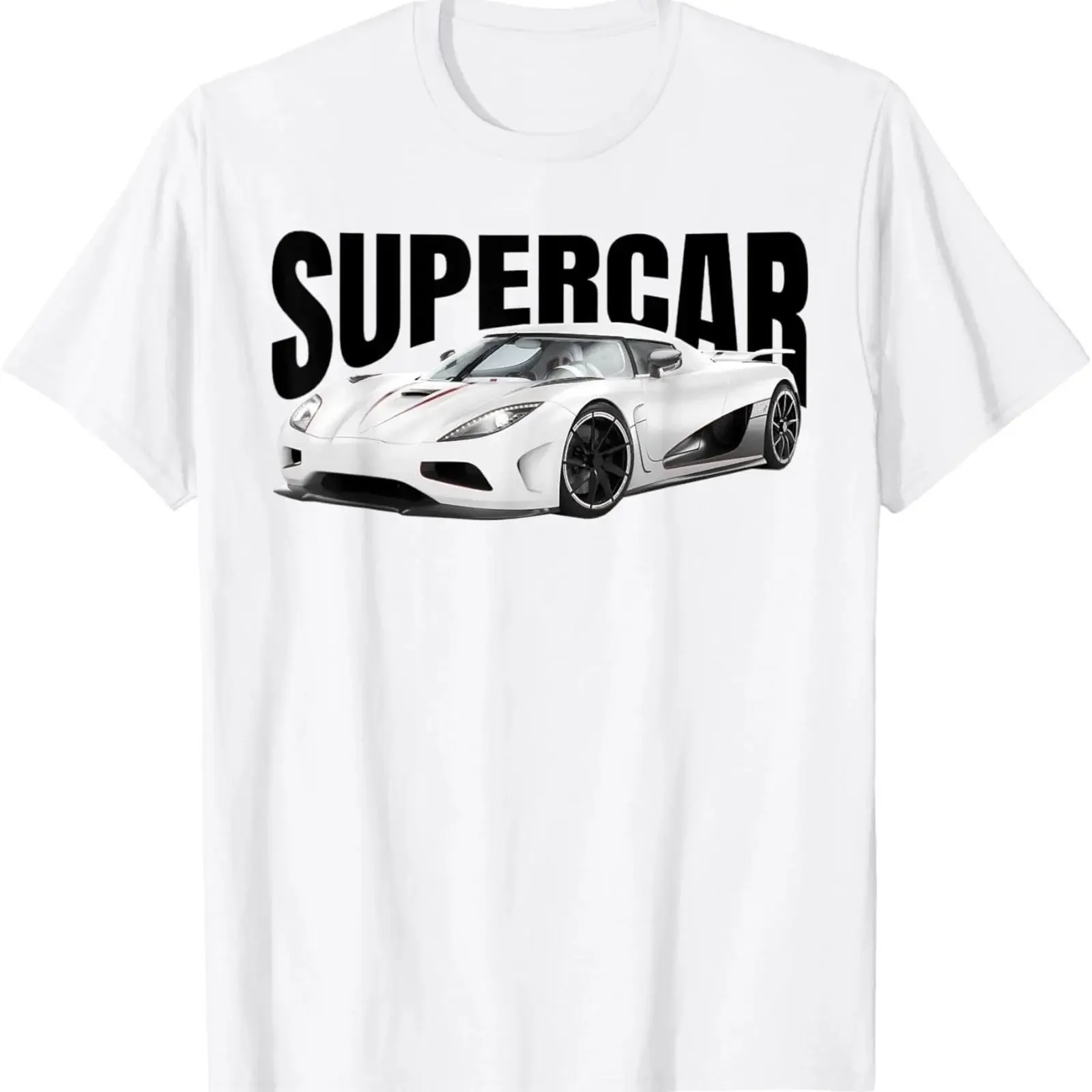 New Best Supercar Racing Fan T Shirt World Greatest Exotic Car Enthusiast vintage Washed Stretched Versatile graphic streetwear
