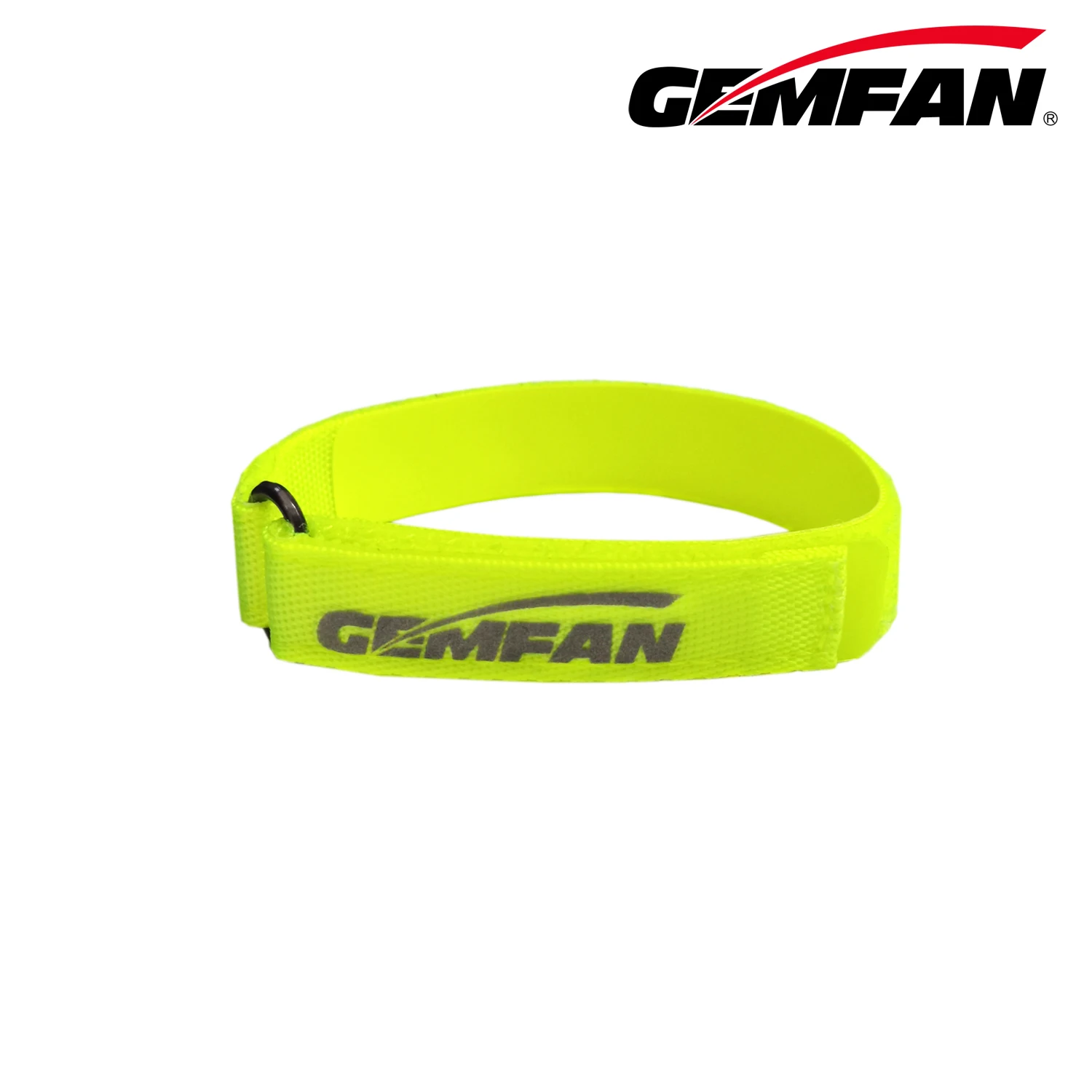 Gemfan High-Strength Anti Skid Woven LIPO Battery Strap 16X250mm FluoYellow / 20X250mm Red for FPV Freestyle Drone