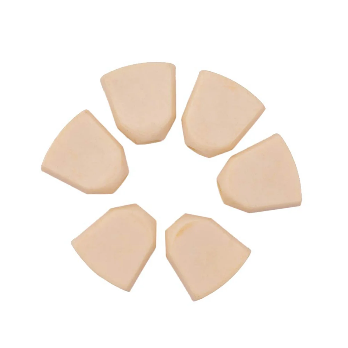 A71P 6 قطعة قبعات ضبط الوتد مفتاح موالف مصقول مع أجزاء غسالة مسامير للقيثارات الصوتية والكهربائية ، غطاء الموالف B #4