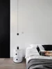GYS LED 침대 옆 침실 펜던트 조명, 알루미늄 볼 스포트라이트, 북유럽 미니멀리스트 샹들리에 장식 테이블 램프, 가정 조명 4