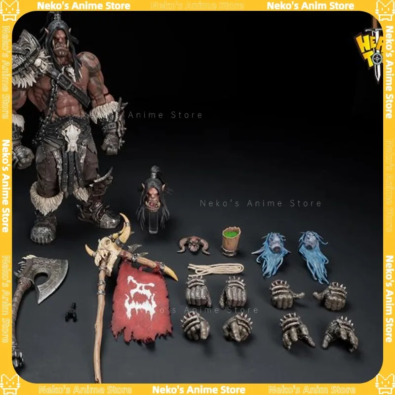 Jouets héros à l'échelle 1/10, chef de chanson de guerre Tribal Ho Daddy Orc Warrior, modèle de soldat mobile, figurine d'action, jouet de Collection, cadeau, en Stock