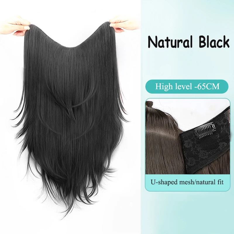 U-shaped High-level Wig Piece for Women