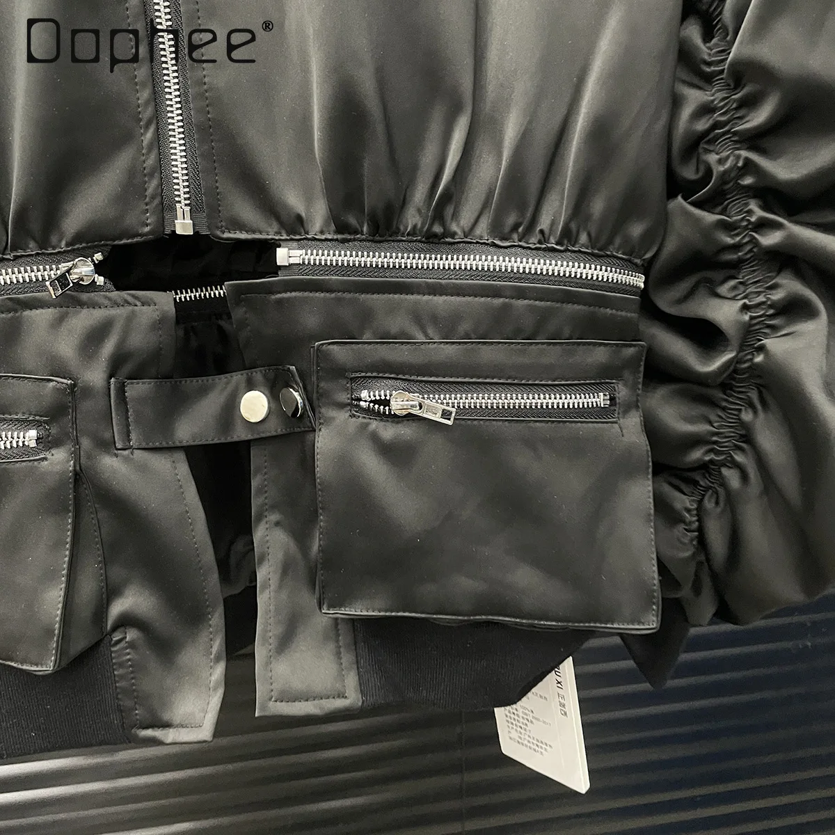 2025 Autumn New Trend Detachable Short Baseball Jacket for Women Street Style Personality Hot Girl Fashion Casual Loose Jackets