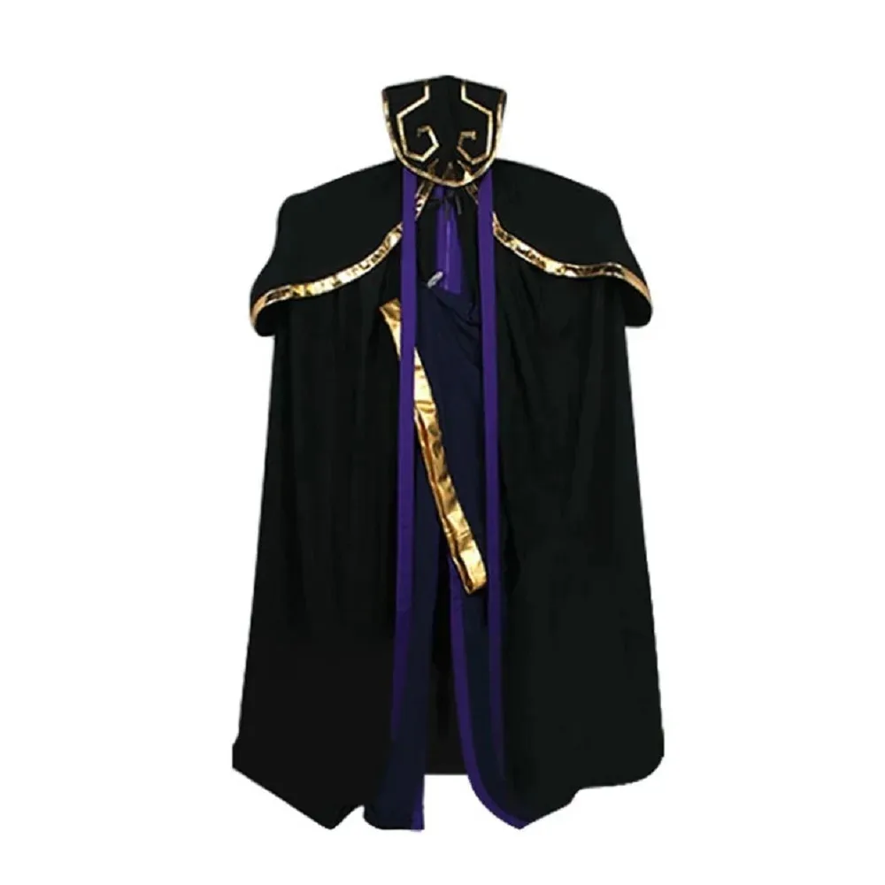

Forxe Unisex Anime Cos Ainz Ooal Gown Cosplay Costumes Fashion Halloween Sets Custom Size