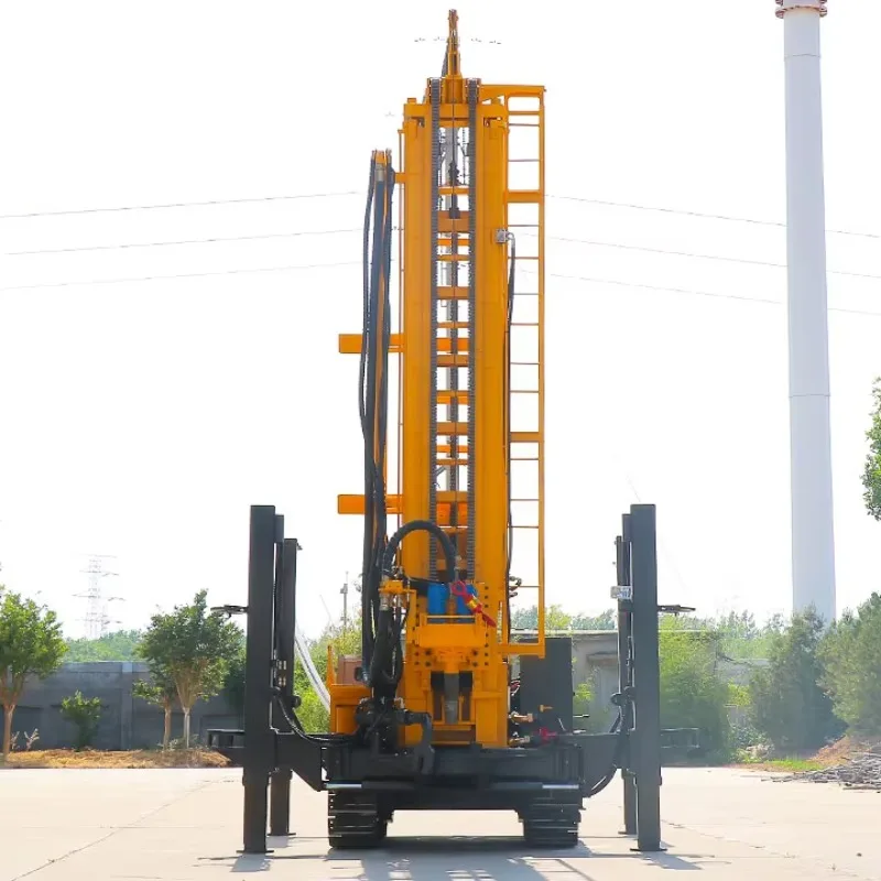 Fully Automatic Drilling Rig 150m Depth Well Drilling Rig Pneumatic Hydraulic Crawler Core Gearbox Motor Rotary Drilling Rig