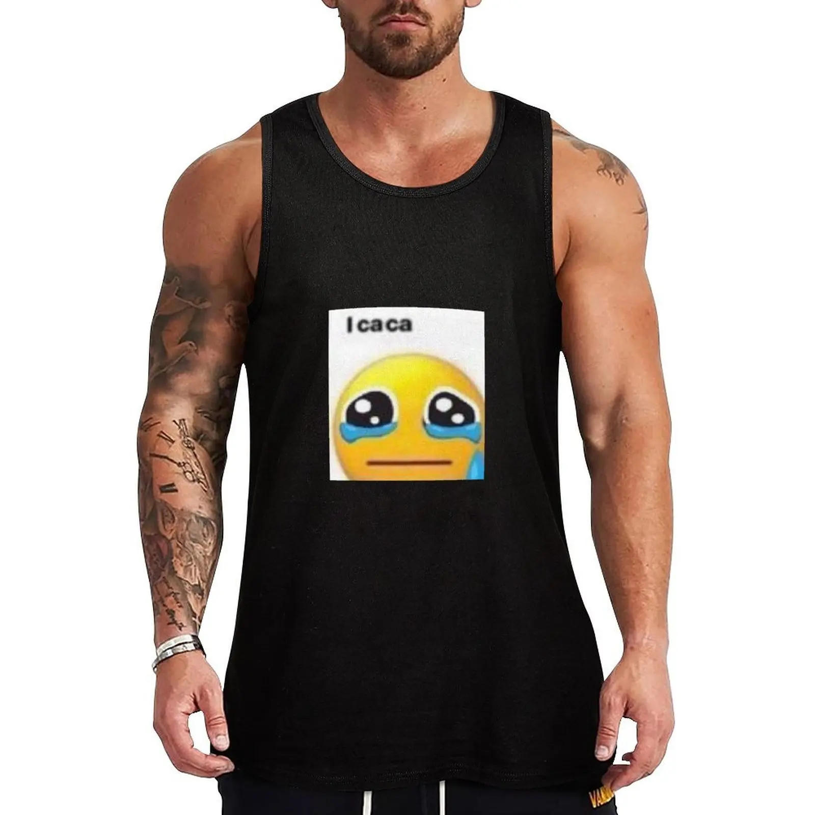 

I caca Tank Top Industrial Work Tank Top Durable Sleeveless Top