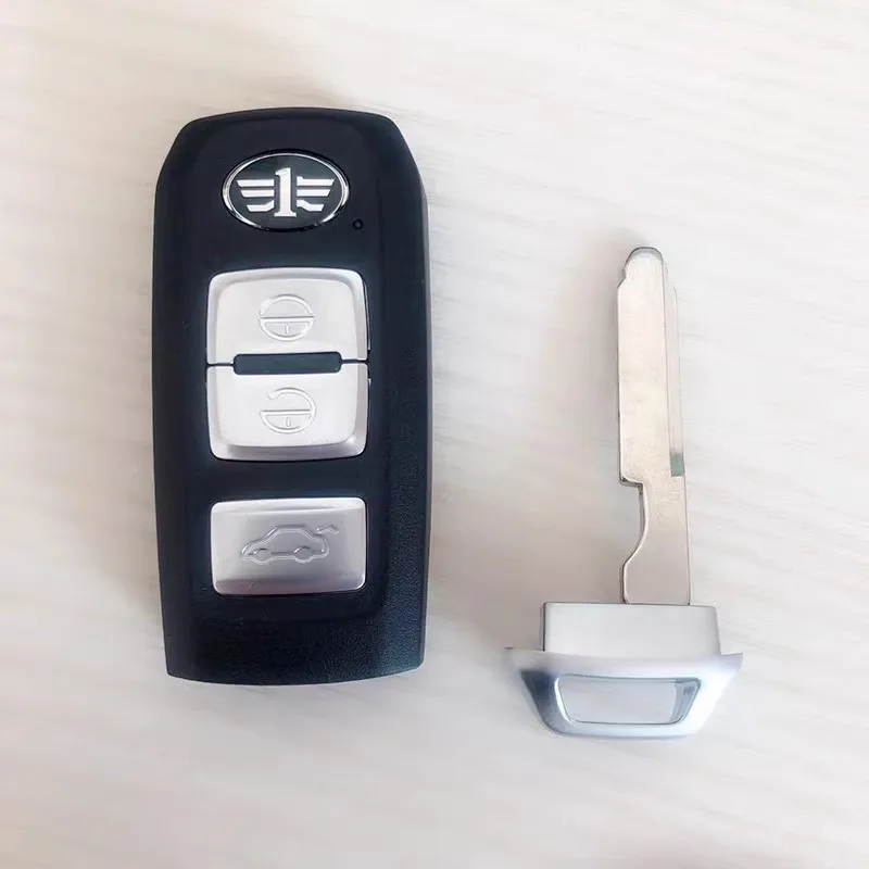 Car Keyless Remote Key 433Mhz with ID46 Chip for FAW BESTUNE B30 X40 Faw Senia R7 R9 A70 D80 Car Smart Remote Key