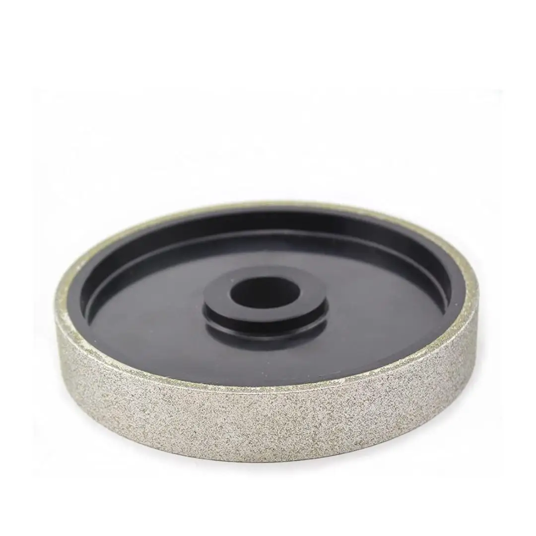 6 Inch Diamond Electroplating Parallel Grinding Wheel Jade Jadeite Amber Beeswax Raw Stone Grinding And Peeling Tool 150x25.4x25